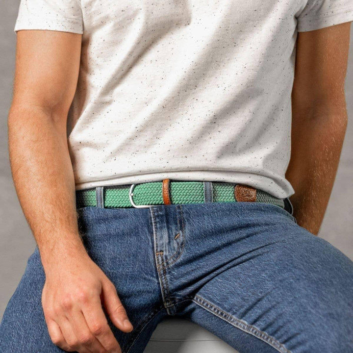 Golf green Elastic Woven Belt