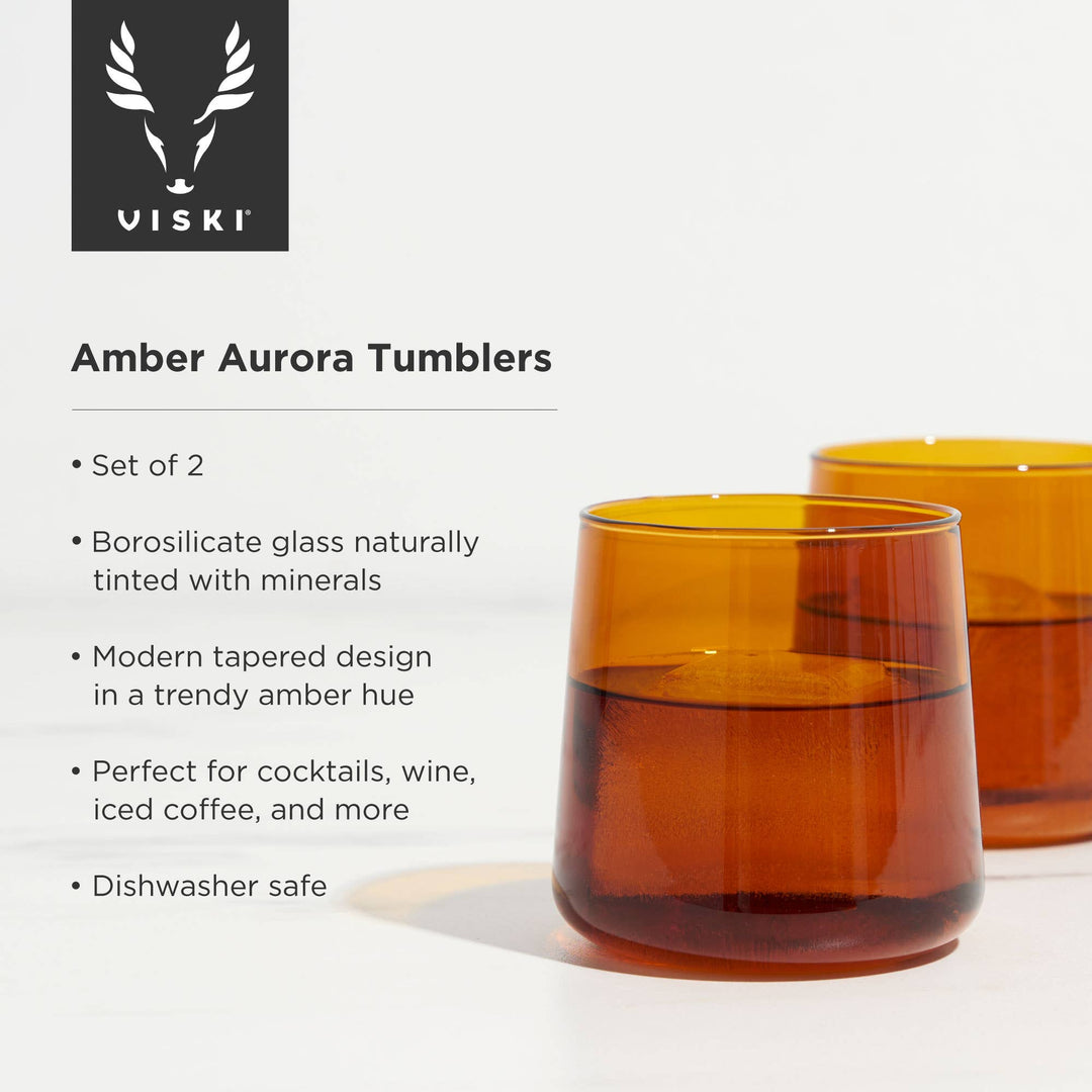 Aurora Cocktail Tumblers