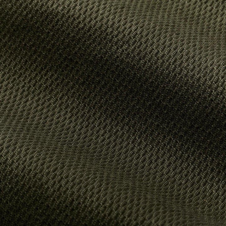 Waffle Knit Thermal Crewneck | Mossy Rock