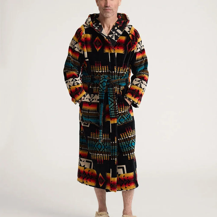 Unisex Cotton Terry Velour Bathrobe