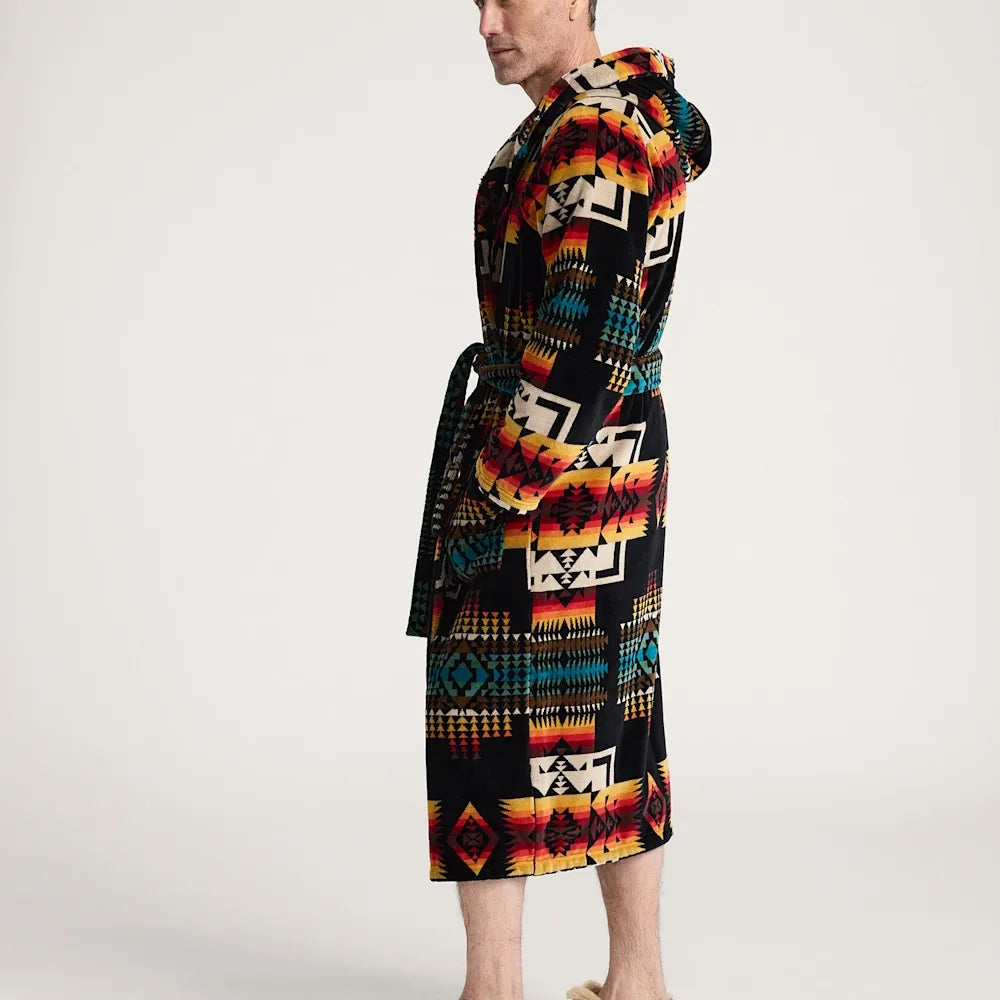 Unisex Cotton Terry Velour Bathrobe