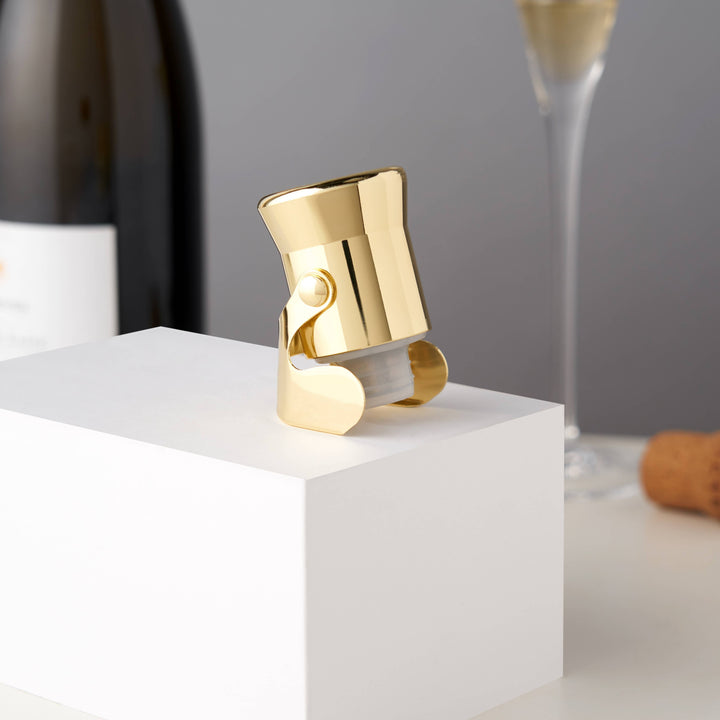 Belmont™ Gold-Plated Heavyweight Champagne Stopper