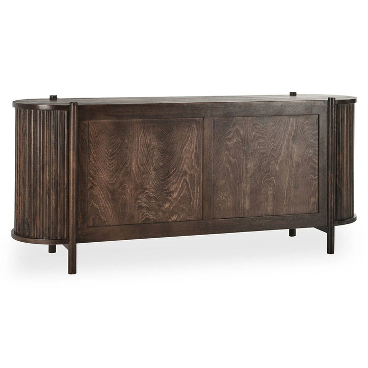 Redford 3 Drawer 2 Door Cabinet | Bark Brown