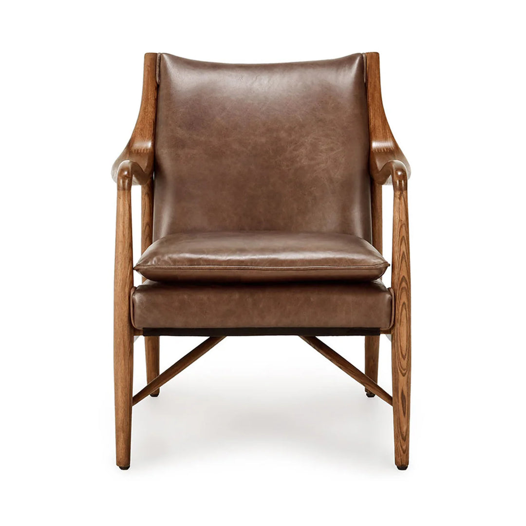 Kiannah Accent Chair | Barrel Brown