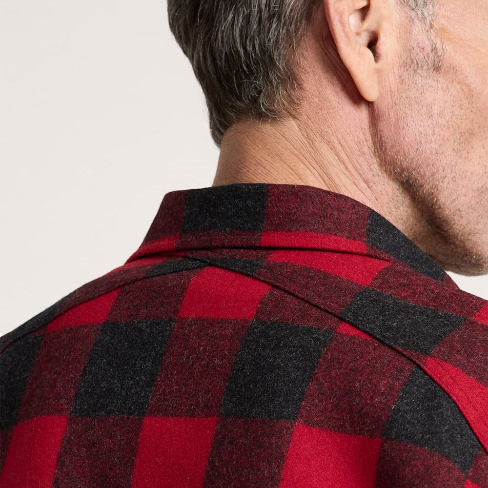 Scout Shirt | Red/Oxford Buffalo Check