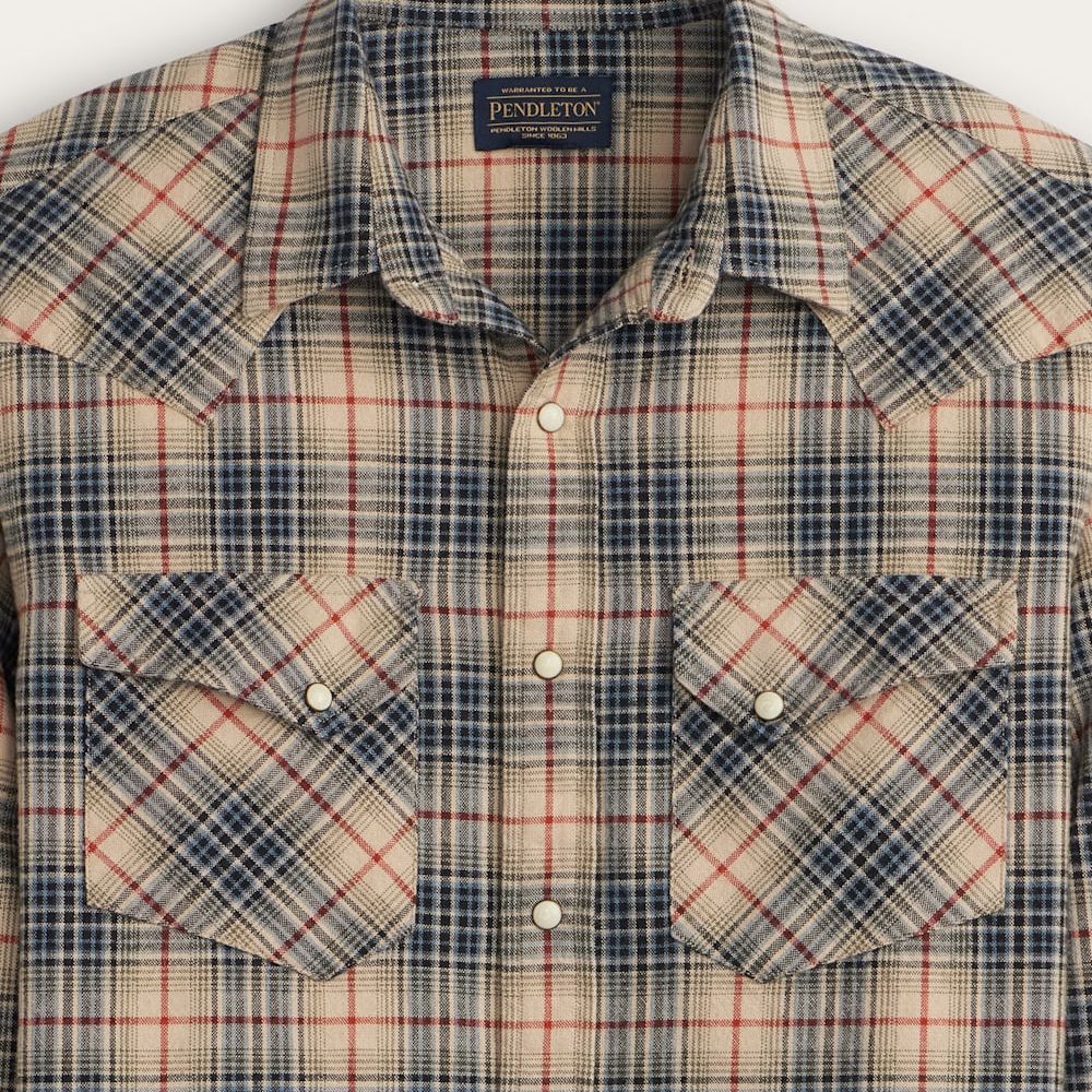 Wyatt Shirt | Natural Multi Plaid
