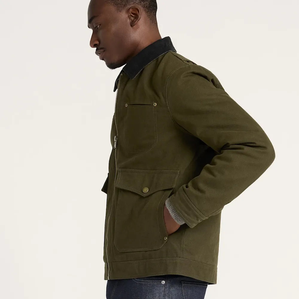 Carson City Ranch Coat | Dark Olive