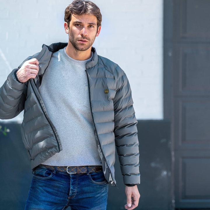 Down Jacket | Titanium