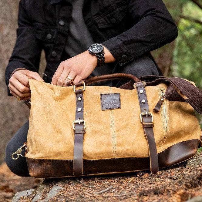 25L Augustine Duffel | Tan
