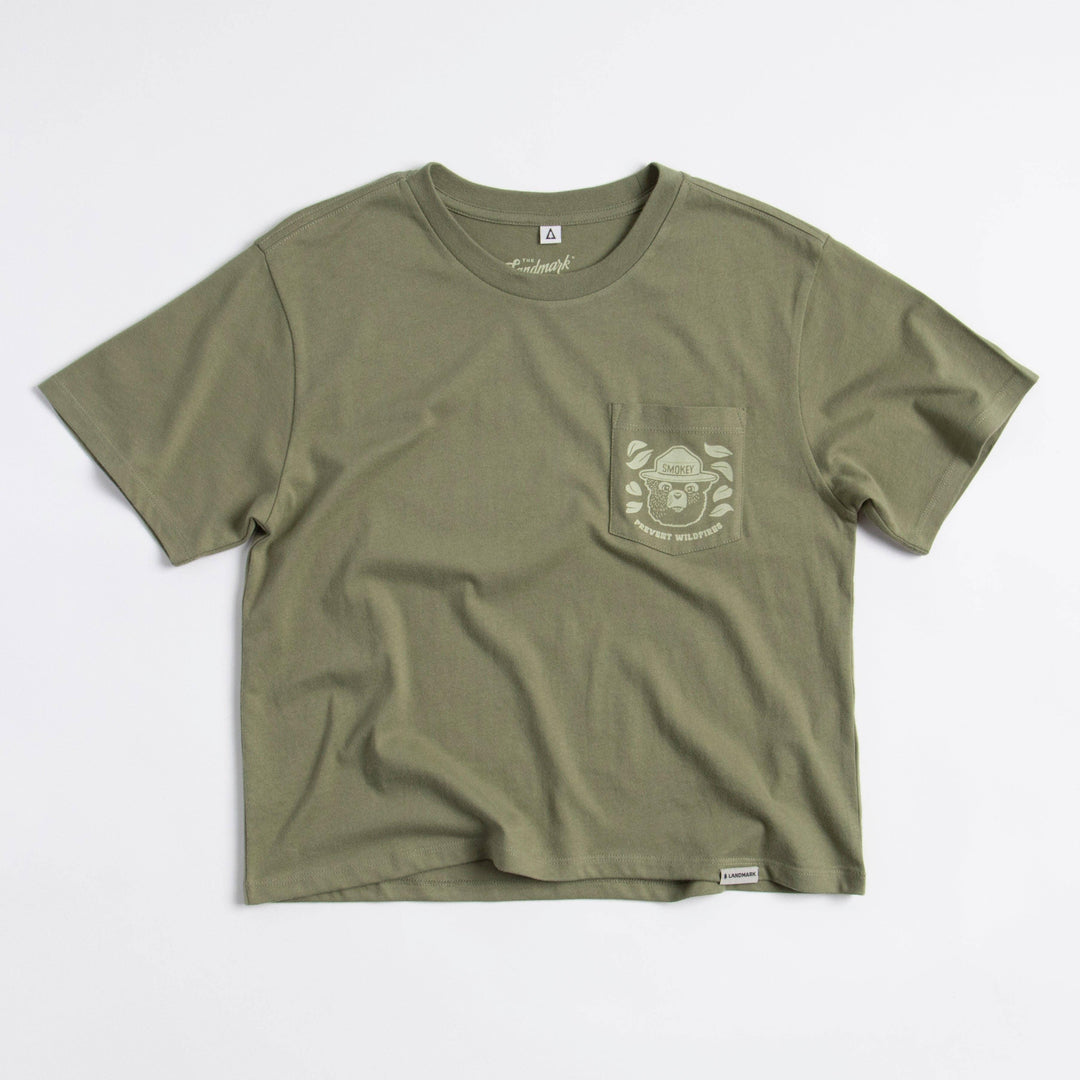 Green & Growing Boxy Pocket Tee