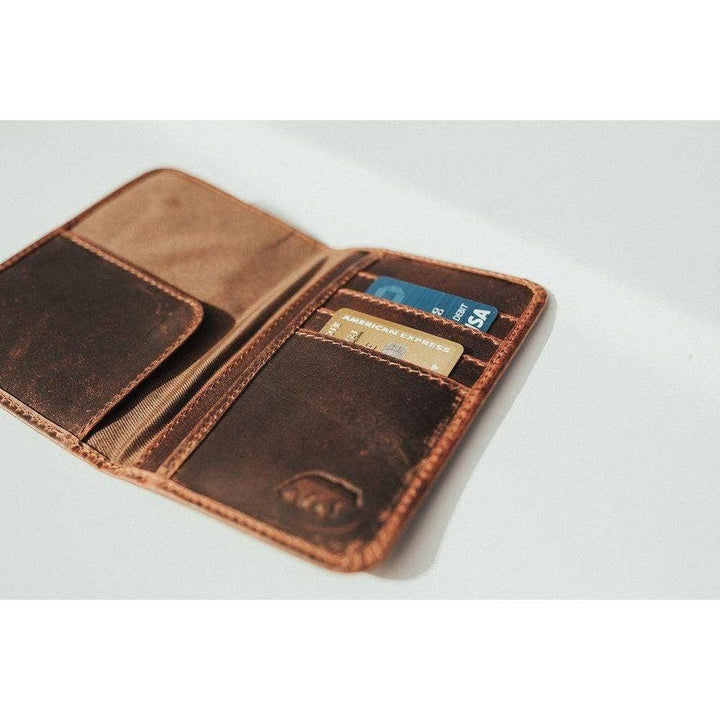 Buffalo Leather Passport Cover