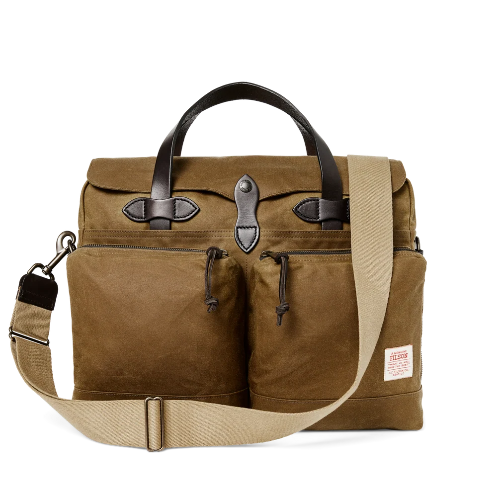 24 Hour Tin Briefcase | Dark Tan