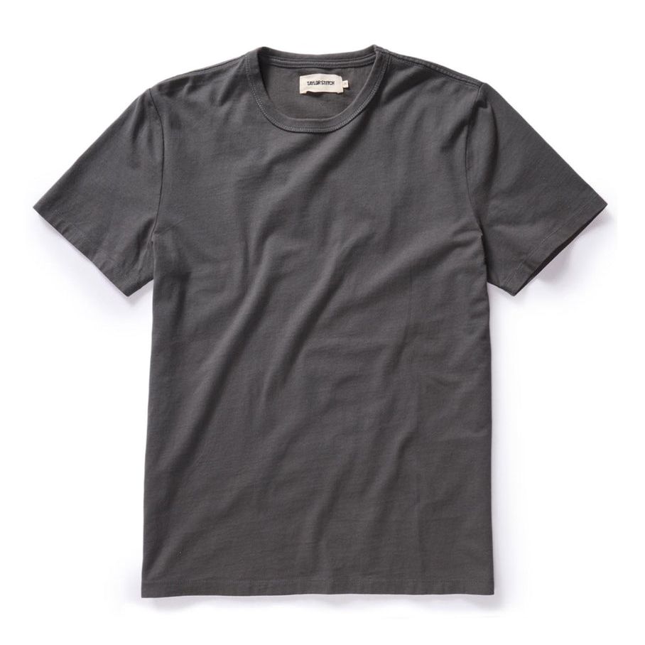 The Organic Cotton Tee | Faded Black