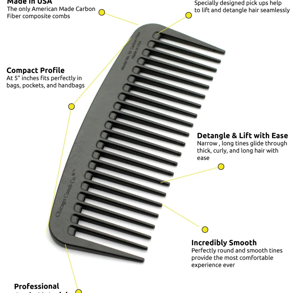 No. 10 Carbon Fiber Comb