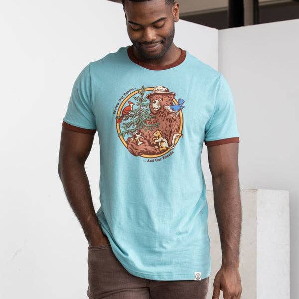 Smokey's Friends Ringer Tee