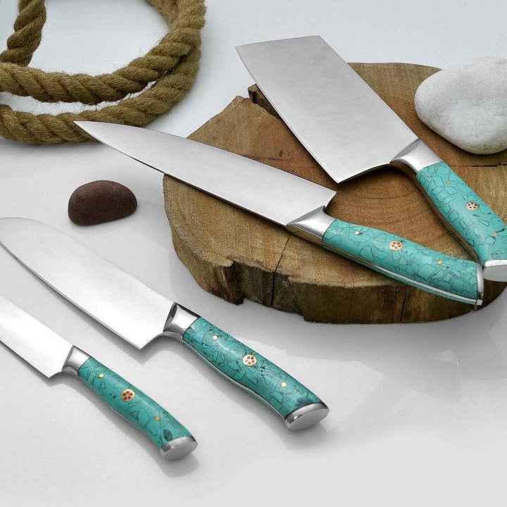 Turquoise Culinary Set