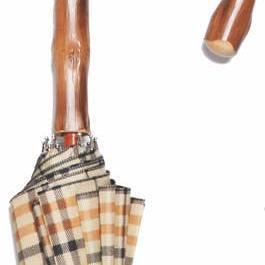 The Tartans Natural Congo Crook Umbrella