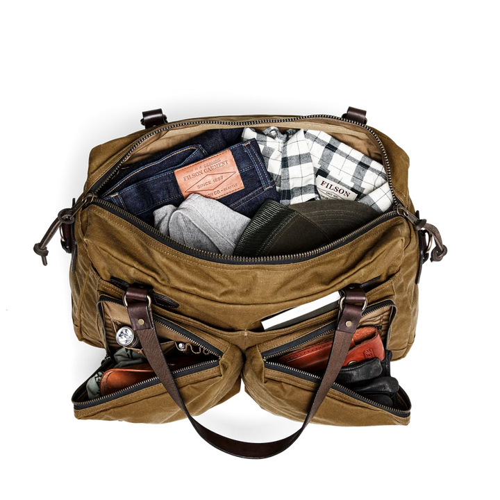 48 Hour Tin Cloth Duffle Bag | Dark Tan