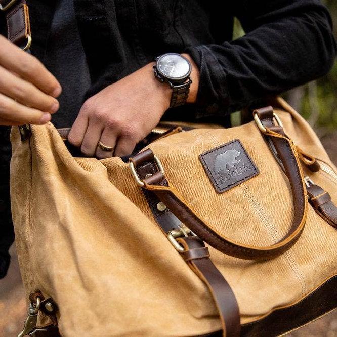 25L Augustine Duffel | Tan