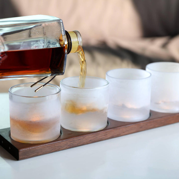 The American Peaks Decanter Set