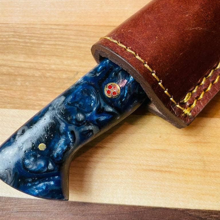 Damascus Utility Tanto blade