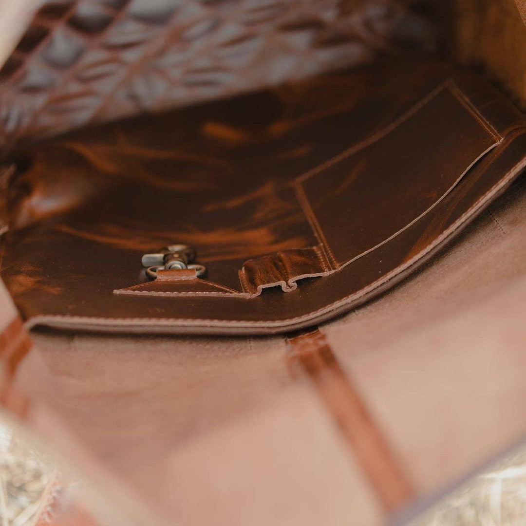 Kobuk Leather Backpack | Antique Brown