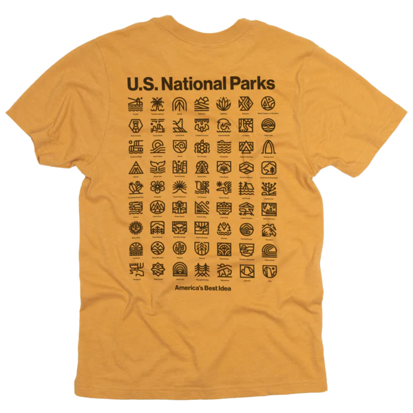 U.S. National Parks Pocket T-shirt