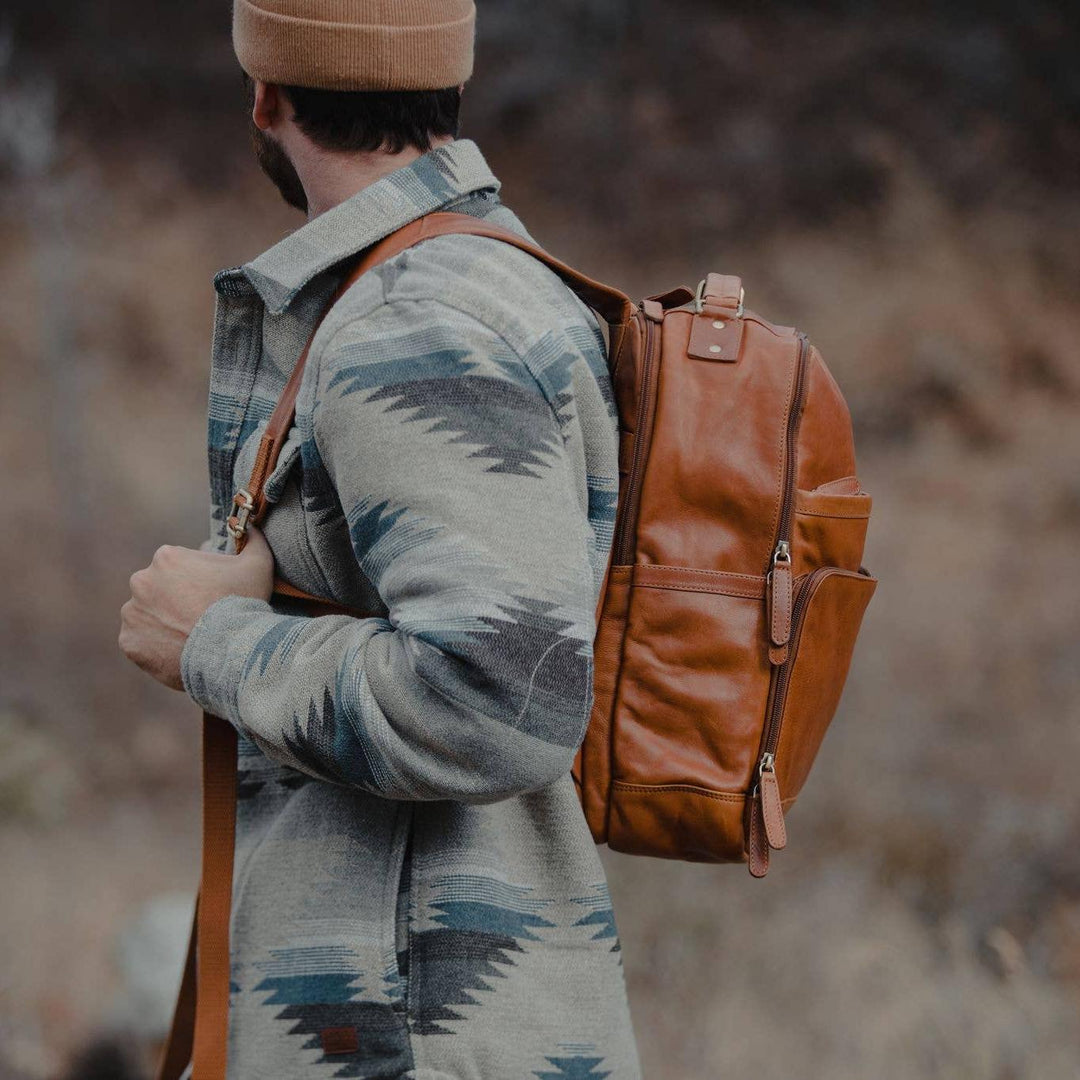 Katmai Leather Backpack