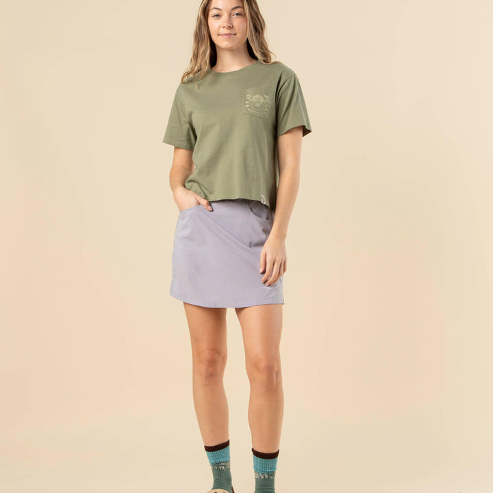 Green & Growing Boxy Pocket Tee