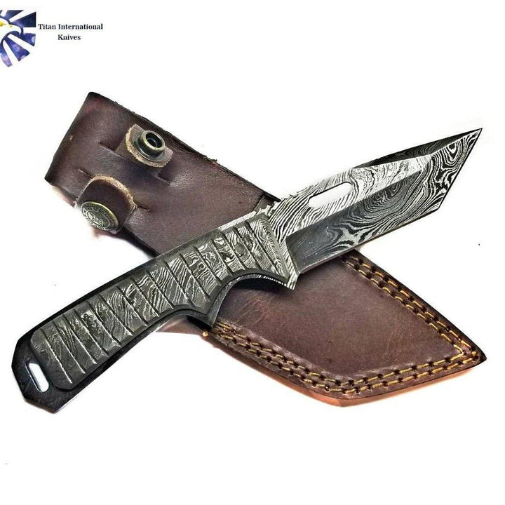 Full Damascus Tanto Tier