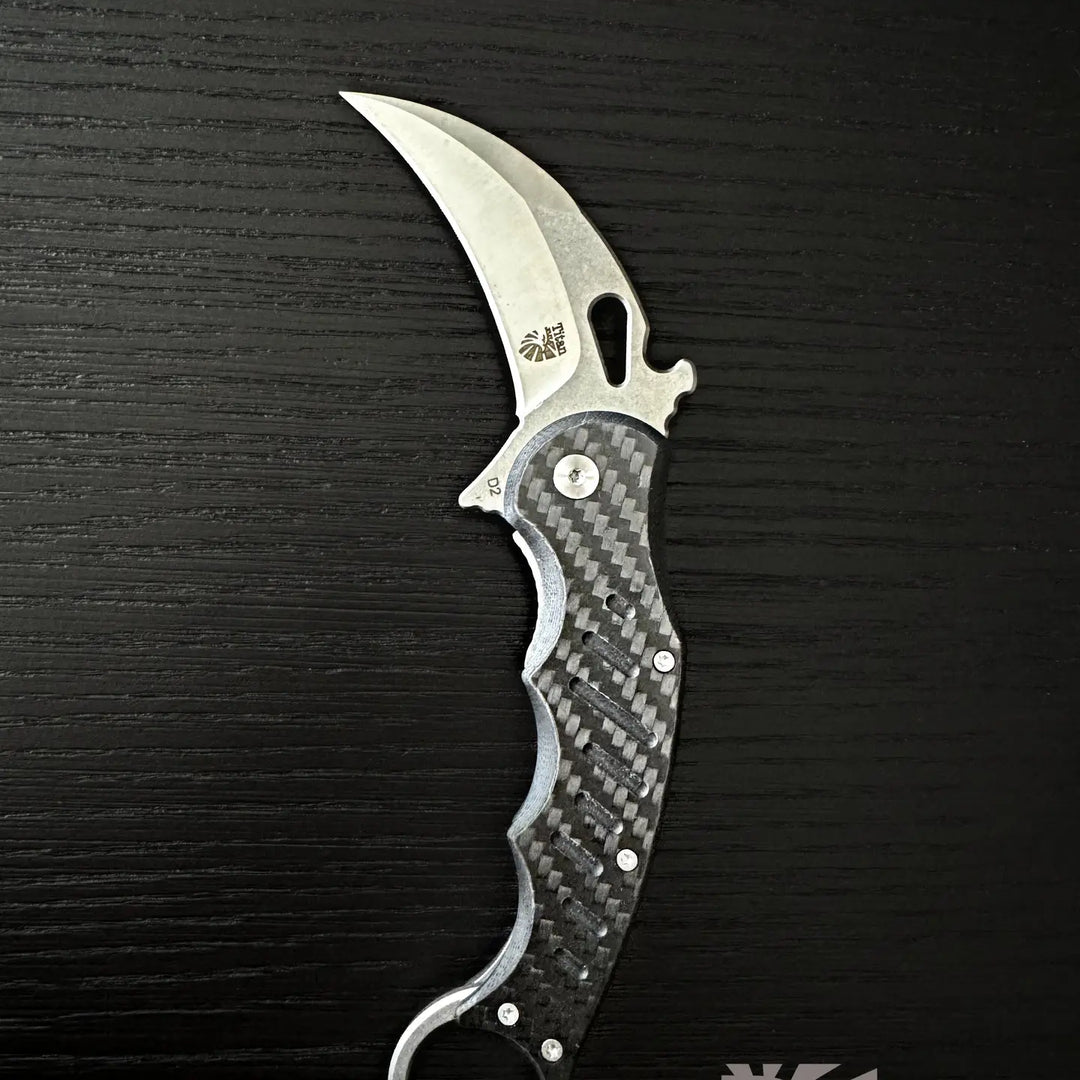 Black Serpent Karambit Pocket Knife