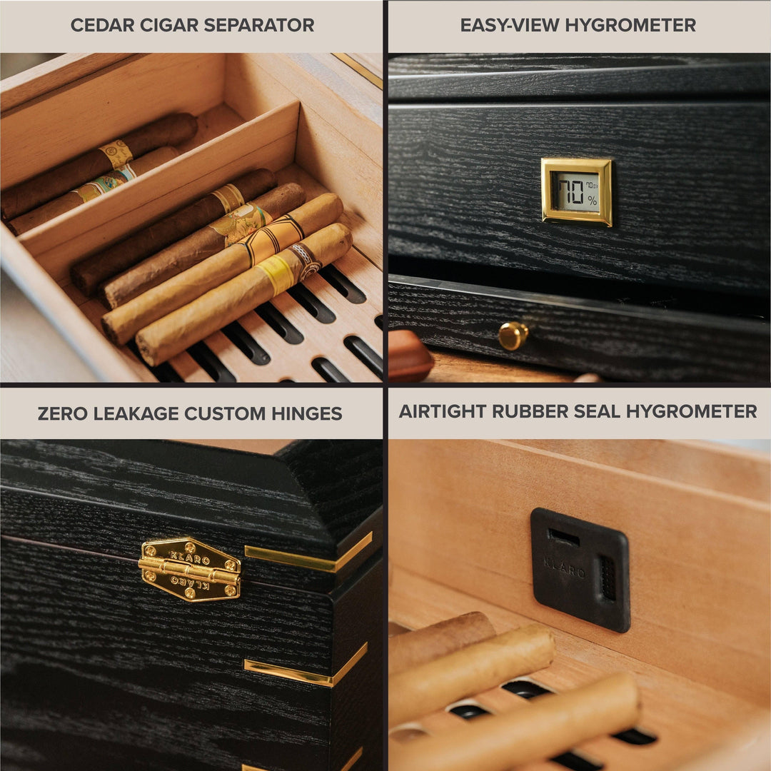 Royal Glass Top Humidor