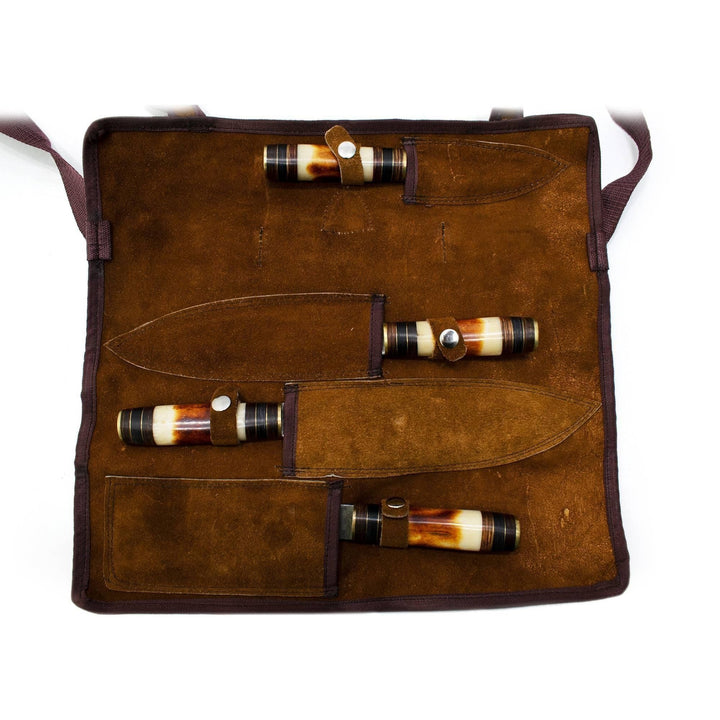 4 Piece Kitchen Set | With leather carry bag
