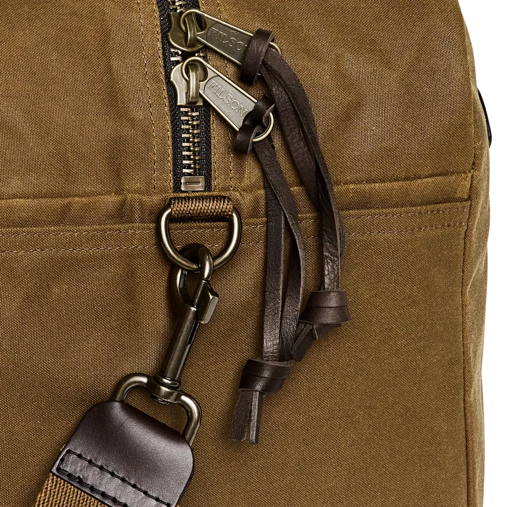 Medium Tin Cloth Duffle Bag | Dark Tan