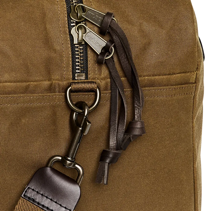 Medium Tin Cloth Duffle Bag | Dark Tan