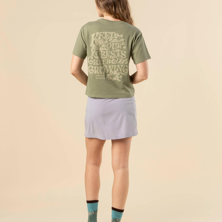 Green & Growing Boxy Pocket Tee