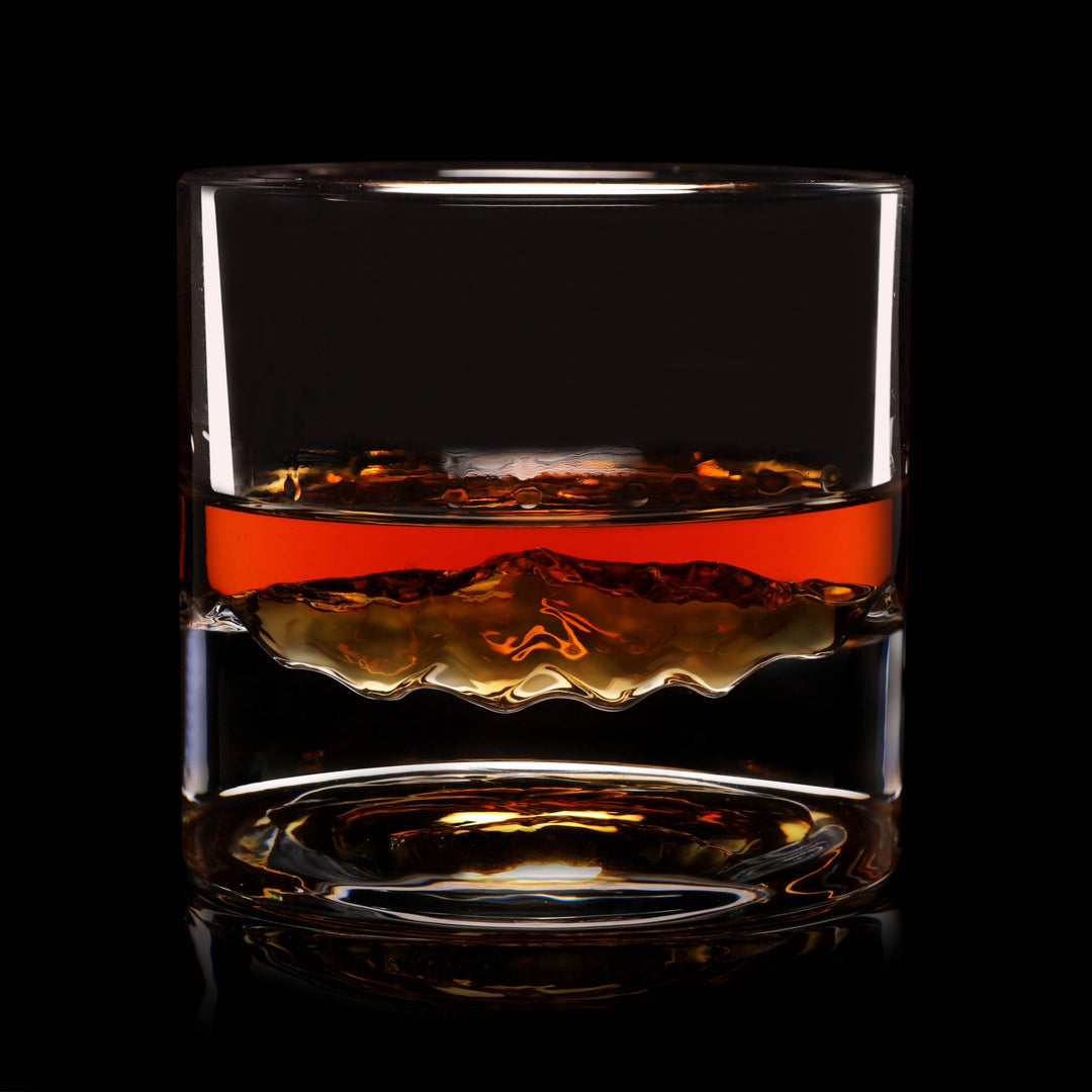 Smoky Mountains Crystal Rocks Glass Set