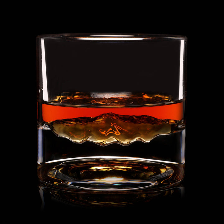 Smoky Mountains Crystal Rocks Glass Set