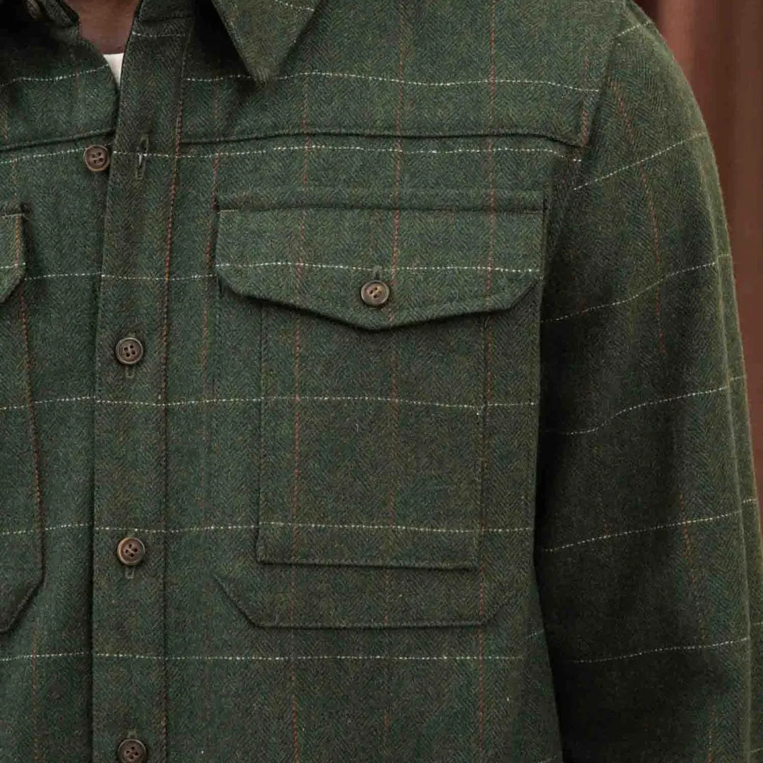 Fielding Shirt Jacket | Cypress Windowpane
