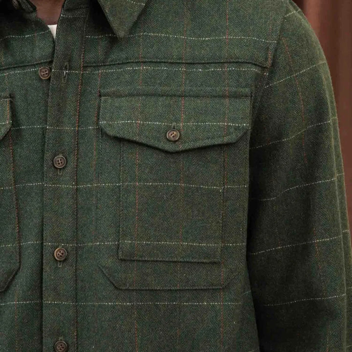 Fielding Shirt Jacket | Cypress Windowpane