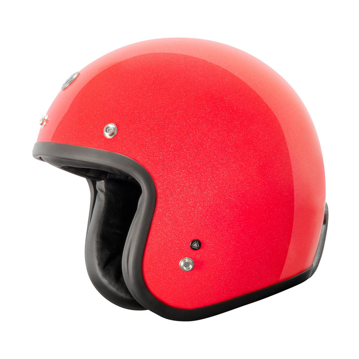 Retro T-50 DelMar Helmet | Metallic Red