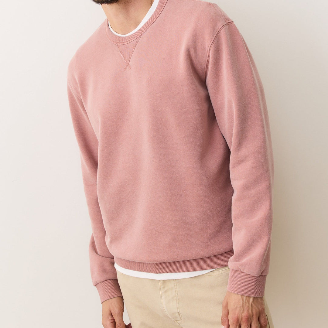 Cloud 9 Fleece Relaxed Crewneck | Ash Rose