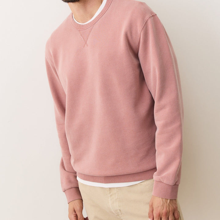 Cloud 9 Fleece Relaxed Crewneck | Ash Rose