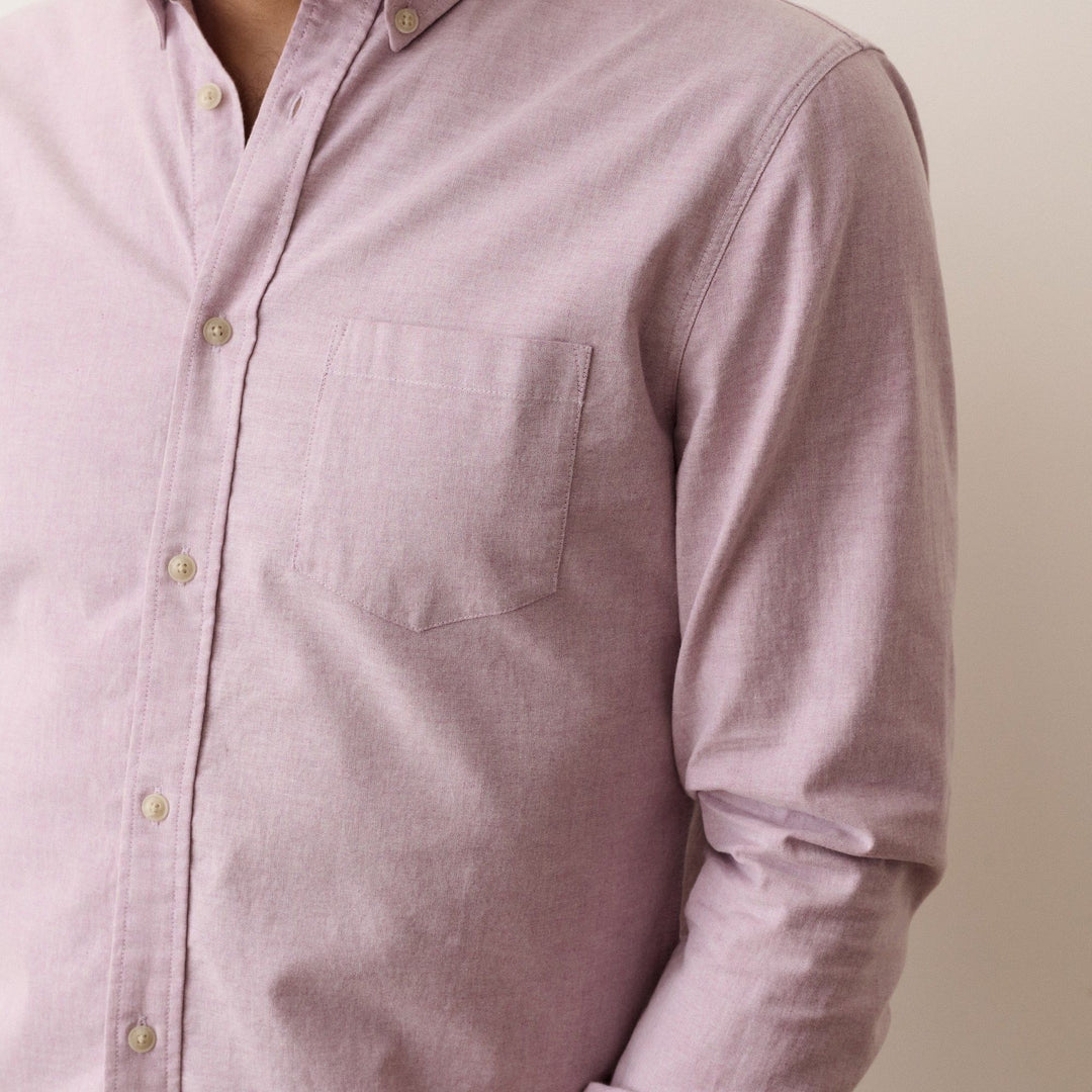 California Oxford Shirt | Lavender