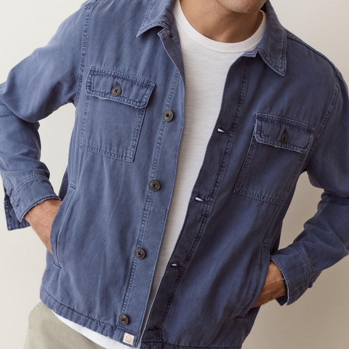 Patrick Overshirt | French Blue