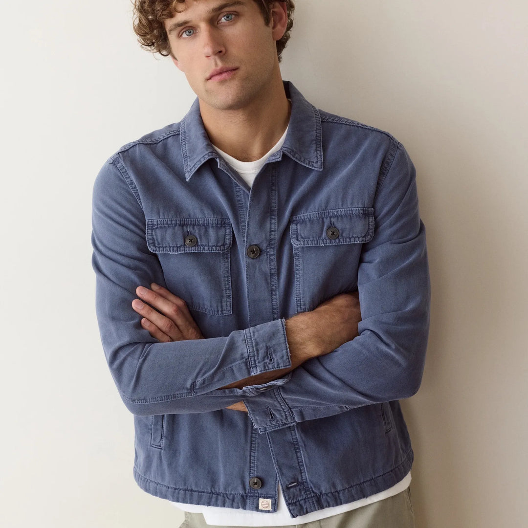 Patrick Overshirt | French Blue