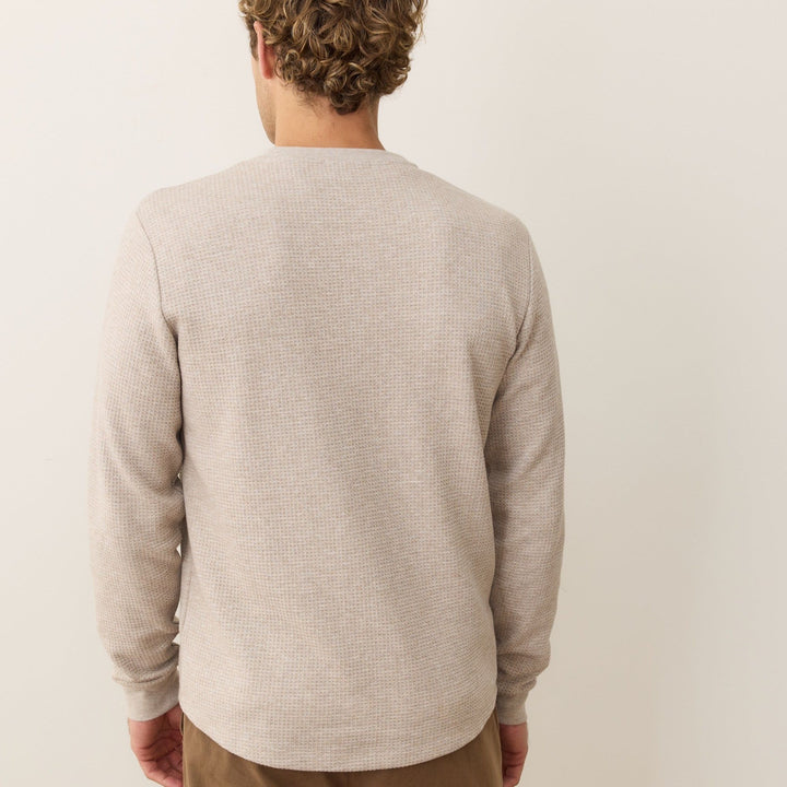 Waffle Henley | Oatmeal