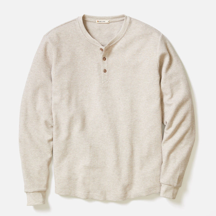 Waffle Henley | Oatmeal