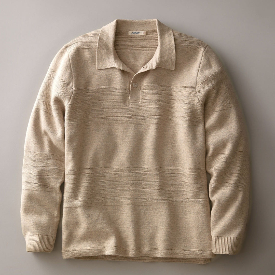 Rugby Sweater Polo | Driftwood