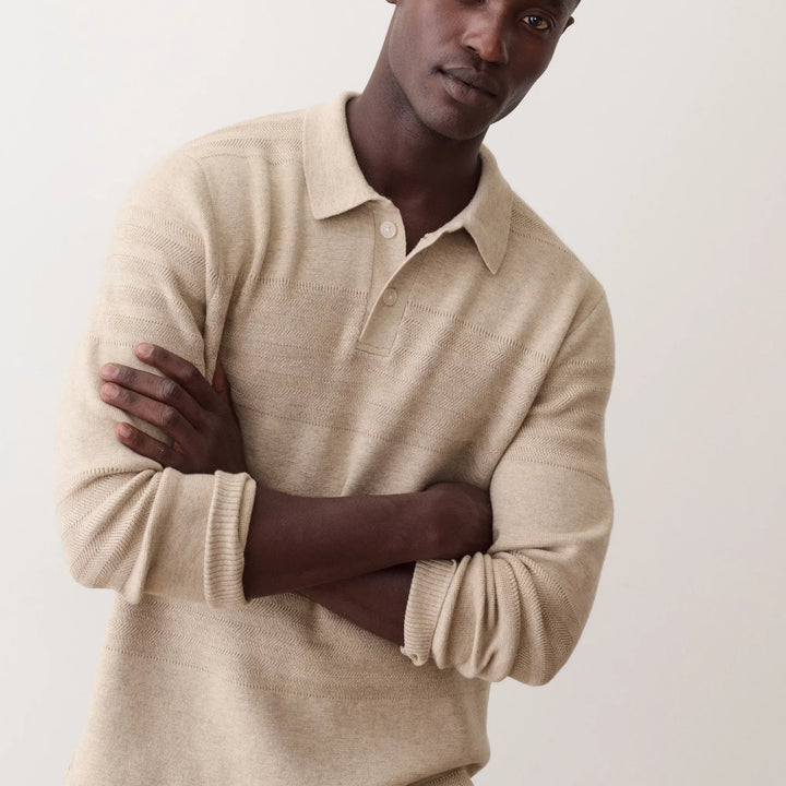 Rugby Sweater Polo | Driftwood